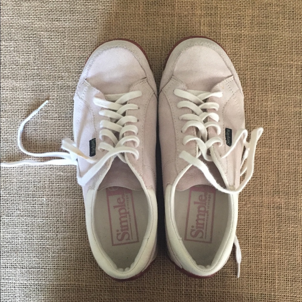 Ladies Simple suede sneakers